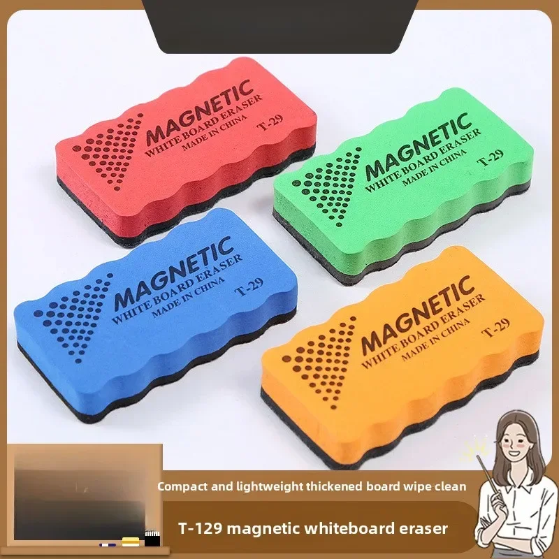 

MAGNETIC1Pcs Kawaii Magnetic Whiteboard Erasers Dry Erase Marker White Board Cleaner School Office Supplies Size 108mm*56mm*20mm