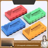 MAGNETIC1Pcs Kawaii Magnetic Whiteboard Erasers Dry Erase Marker White Board Cleaner School Office Supplies Size 108mm*56mm*20mm