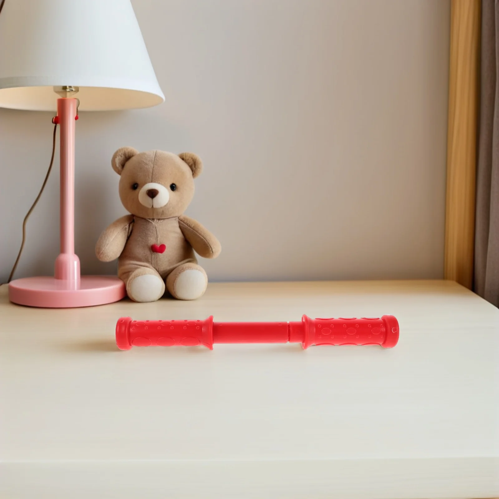 

2Pcs Universal Rocking Horse Handle Plastic Threaded Grip 2mm Diameter Safe Comfortable Toddlers Playtime Bright Colors Stable