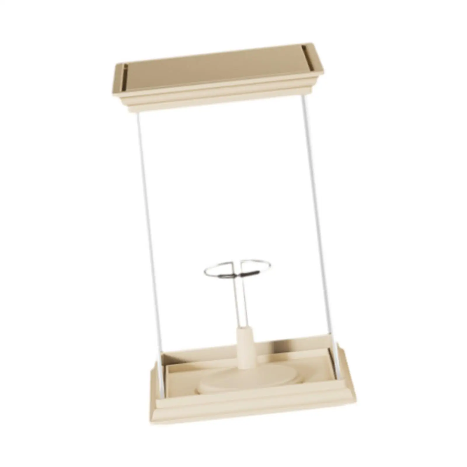 Doll Display Case Stackable Organizer Transparent Dustproof Showcase for Collectibles Miniatures Living Room Decor