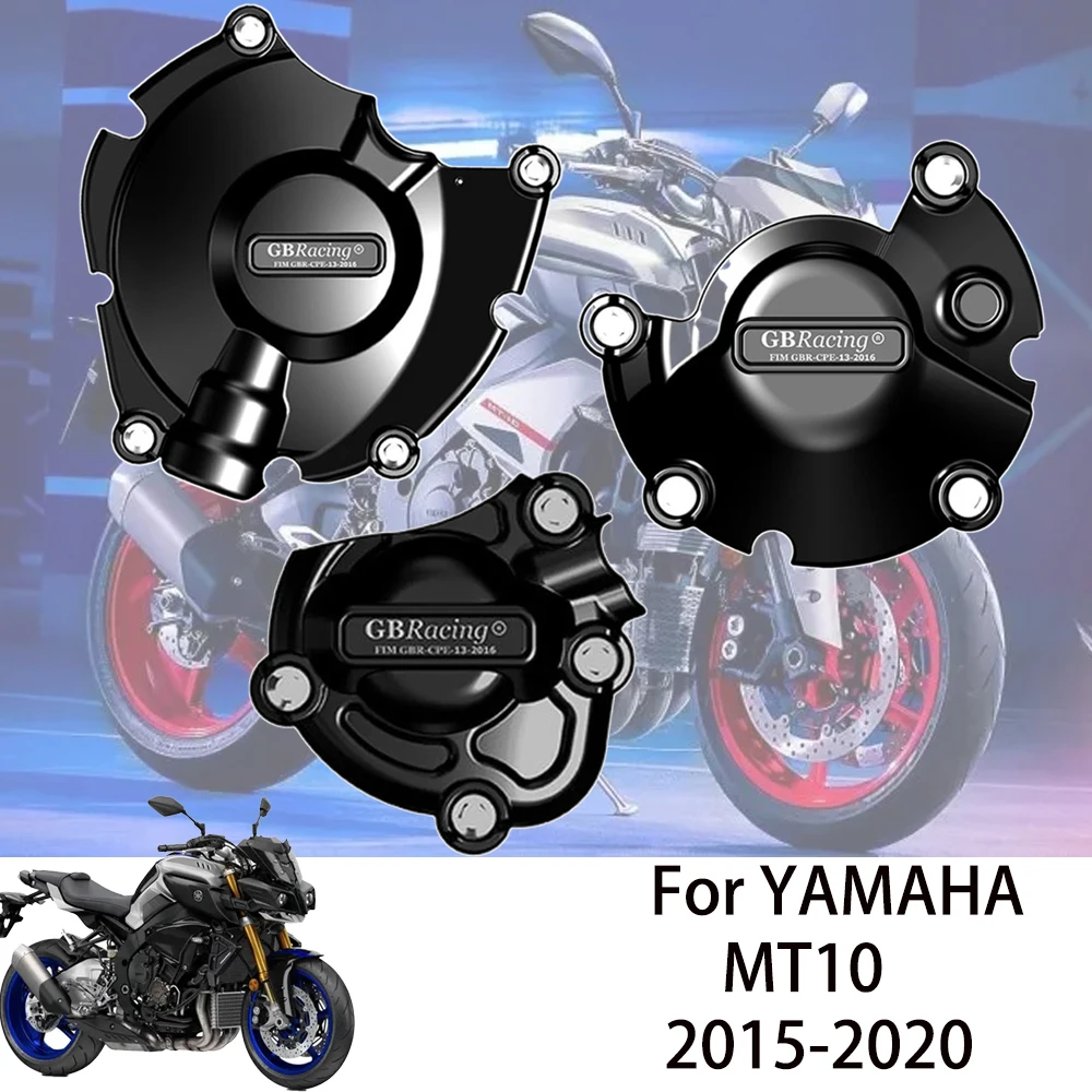 MT10 Motorcycles Engine Cover Protection Case For Case GB Racing For YAMAHA MT-10 MT10 2015-2024 2023 Accessories Engine Parts