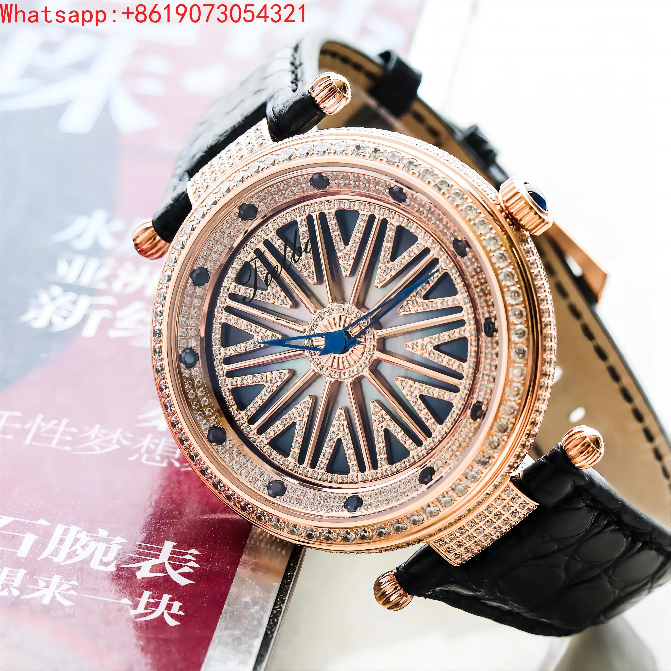 888 Shiyun Hengtong 127 high-end fashion luxury temperament leather Swiss quartz trend hand watch