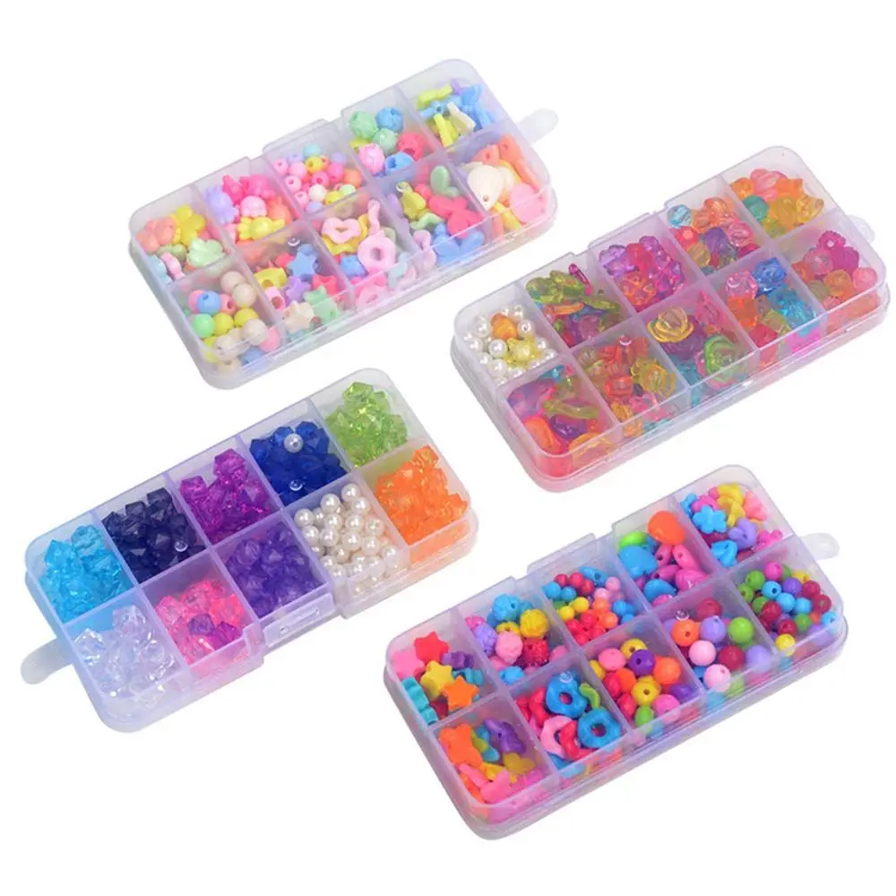 Baby Creative Toys Making Puzzle Kit Making Necklaces Kids Beaded Toy Children Crafts Toy Jewelry Making Set Educational Toys