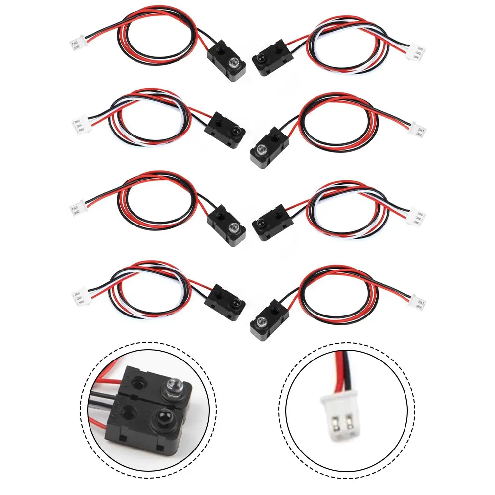 5PC Infrared Break Beam Sensor Module with 3MM LED Photoelectric Switch for Robotics Speed Measurement and Sensor Counters