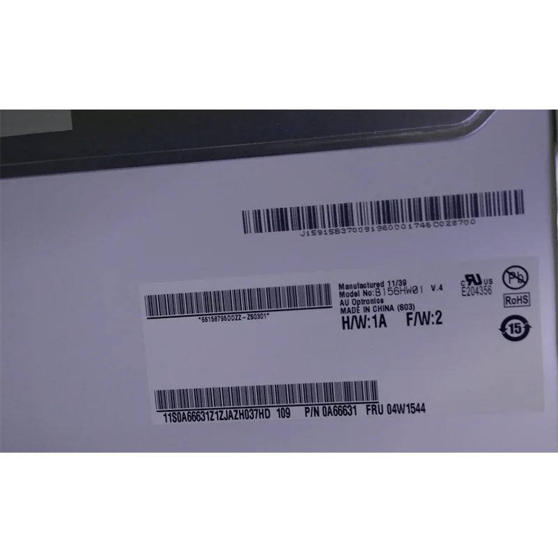 Exposição completa portátil do LCD de Nova Tela, B156HW01, V.4, V7, B156HW02, V1, V3, V5, B156HTN1.1, LP15WF1-TLB2, 1920*1080, 40PIN, 15,6 dentro