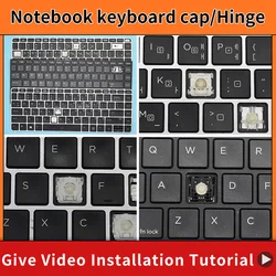 Replacement Keycap Key cap &Scissor Clip&Hinge For HP EliteBook 840 G3 745 G3 745 G4 840 G4 848 G4 Keyboard