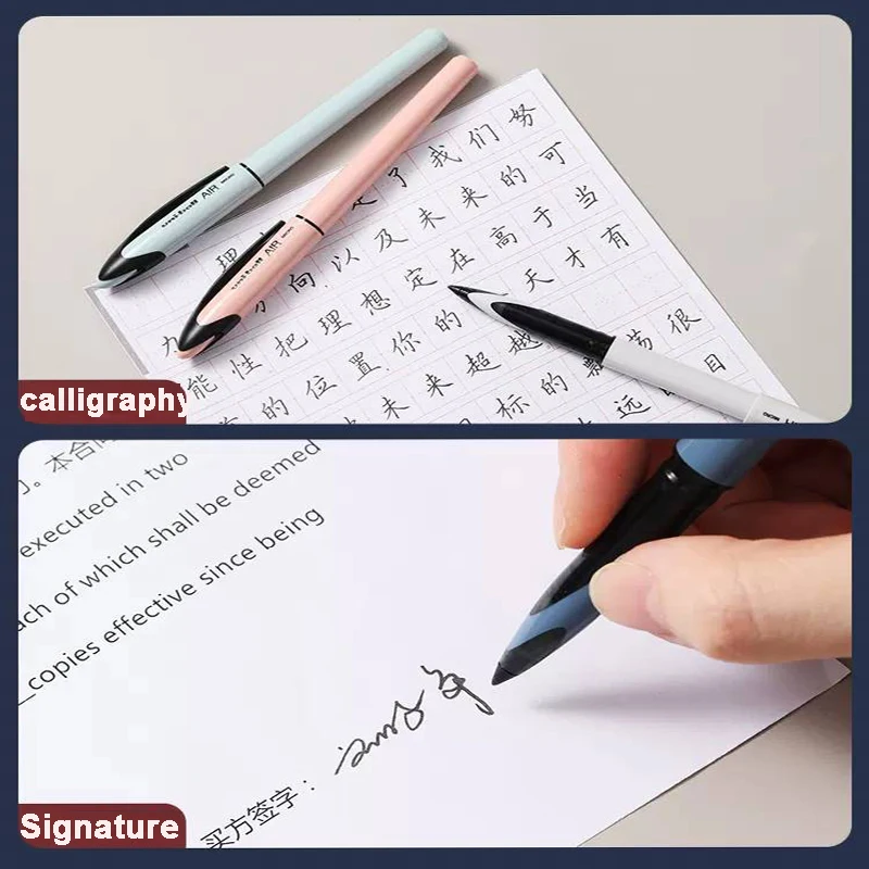 Uniball-Stylo à bille roulante pour la pratique de la calligraphie liquide, stylo de signature à air, étanche et résistant à la lumière, papeterie limitée, UBA188