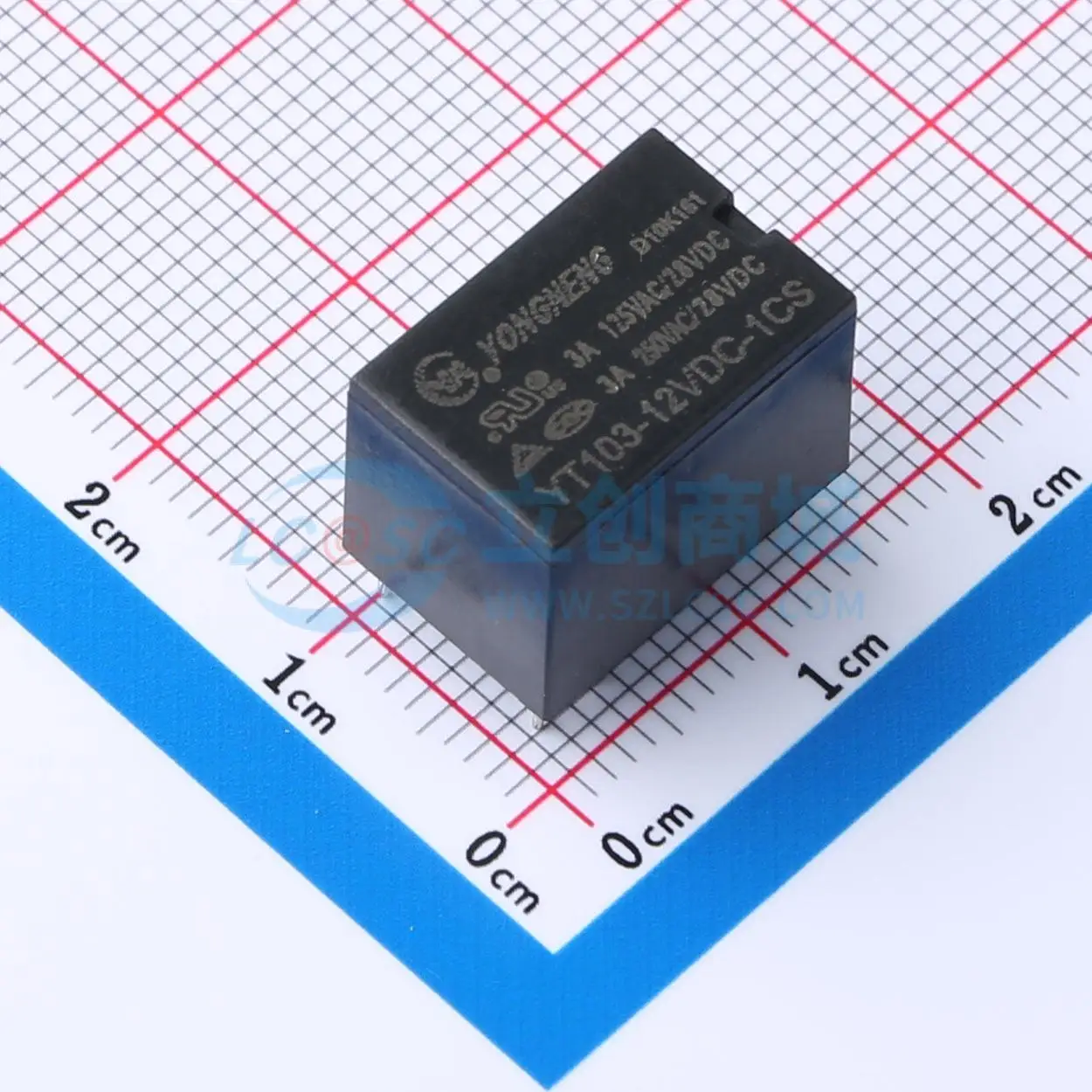 24pcs YT103-12VDC-1CS 12V DIP-6 SPDT Signal Relay PCB Electronic Switch