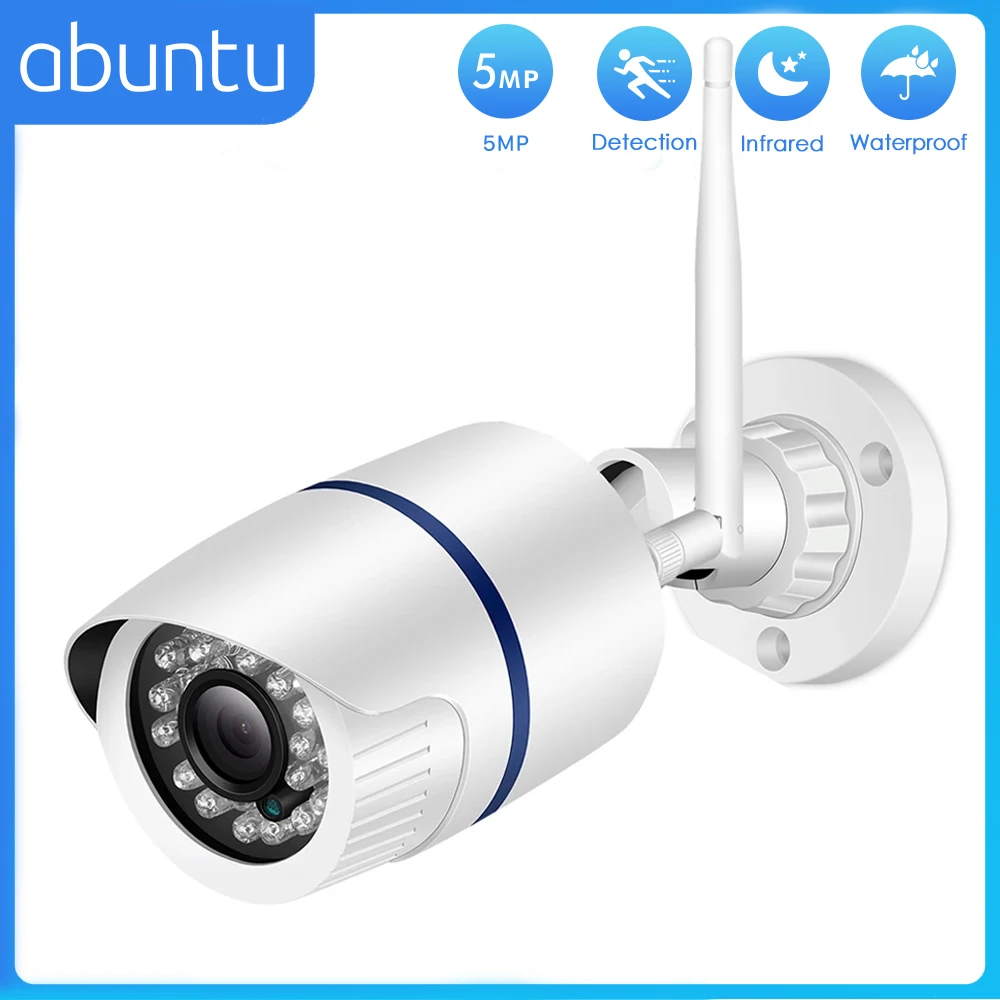 New ONVIF IP Camera Wifi Bullet Web Camera Audio Record Motion Detection Waterproof Outdoor Camera Security XMeye Cloud H.265