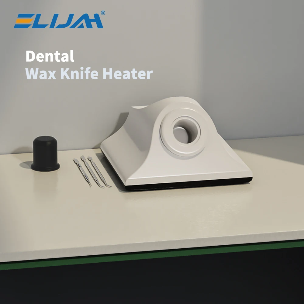 ELIJAH Dental Induction Wax Knife/Spoon Heater Dentistry Wax Model Carving Bonding Tools Rapid Heating Dentist Lab Equipment