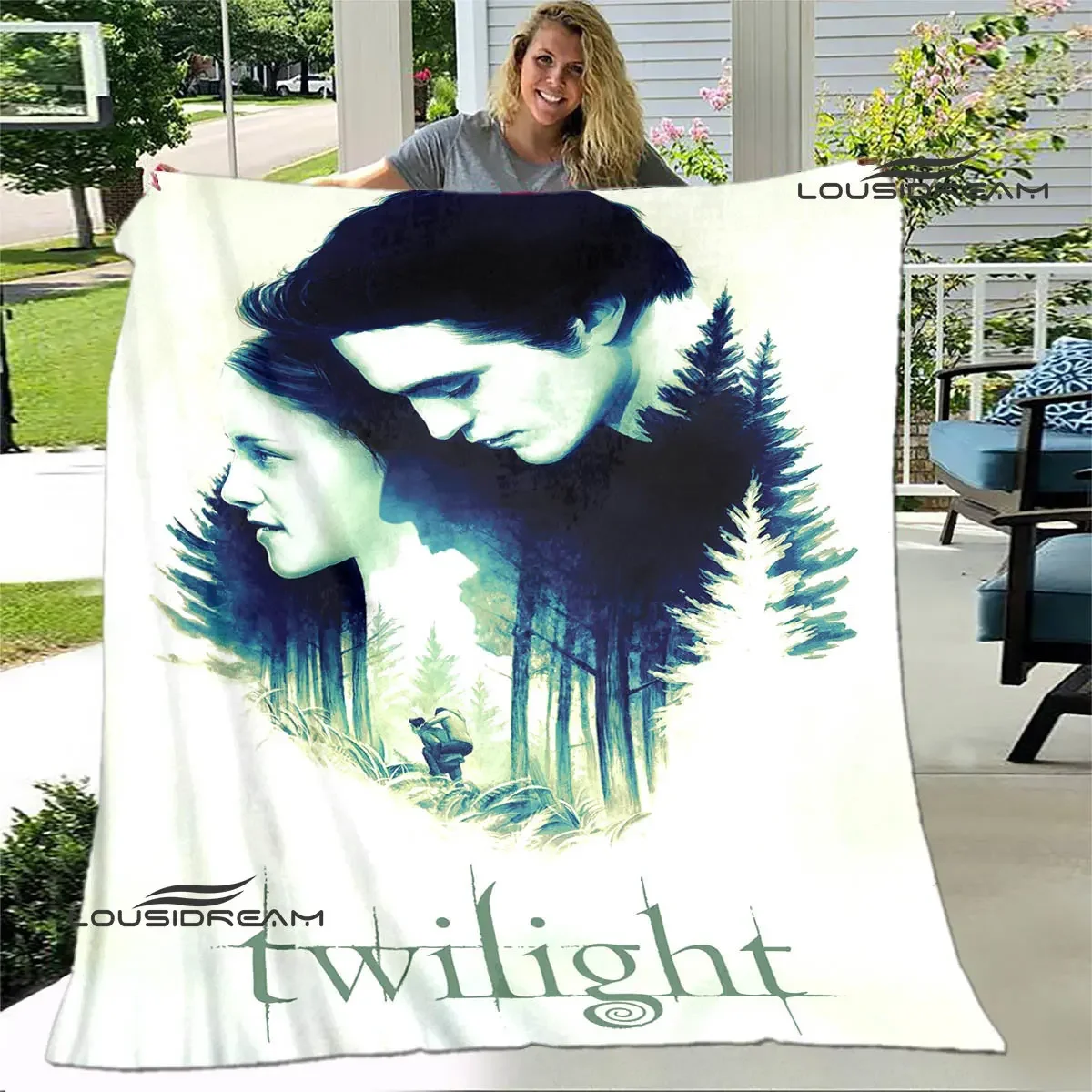 The Twilight Saga Printing blanket Children\'s Warm blanket Framine Soft and Comfortable Home Travel Born blanket Birthday Gift