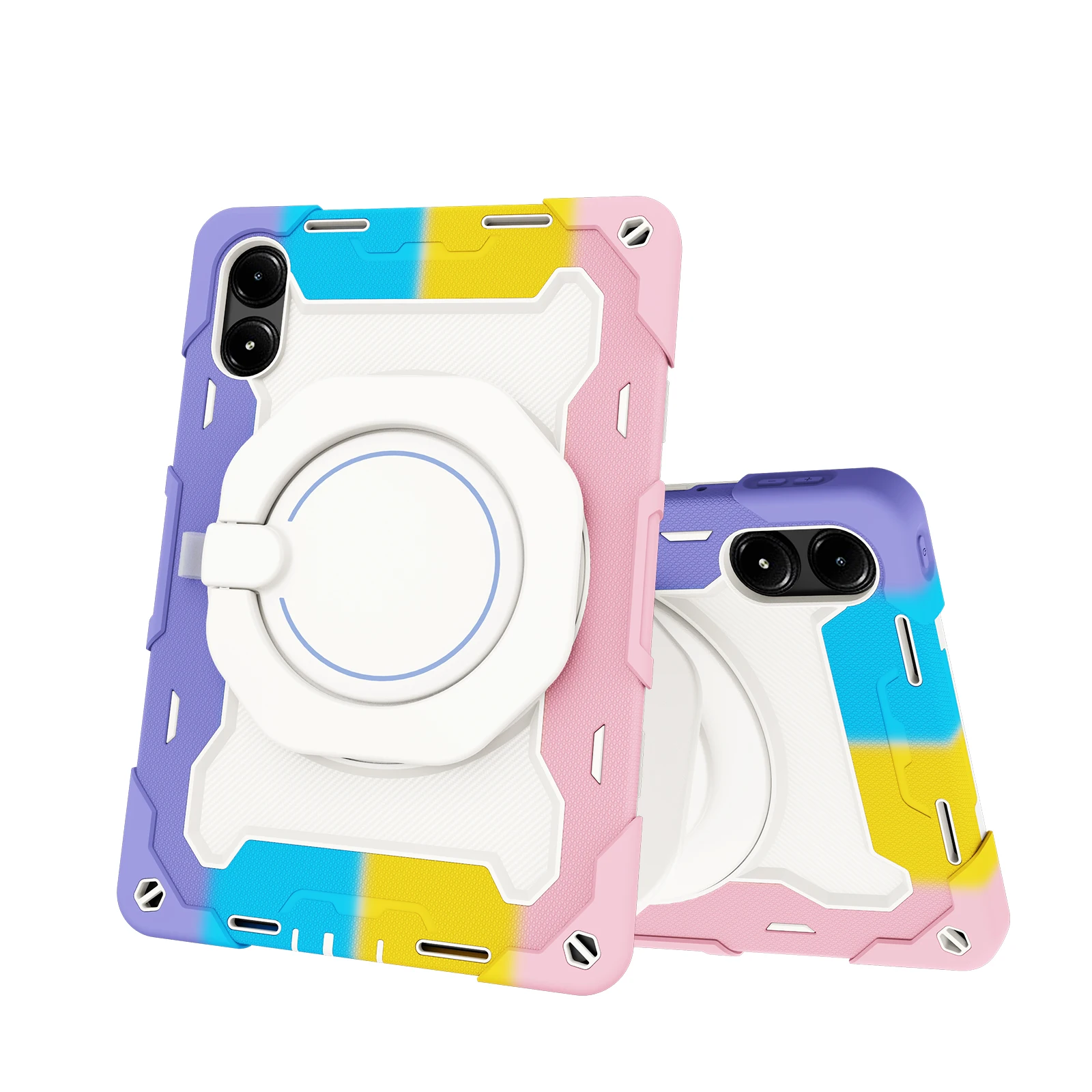 

360 Rotating Armor Case For Redmi Pad Pro 12.1 inch 2024 Case Kickstand Cover Shockproof with Hand Shoulder Strap Capa