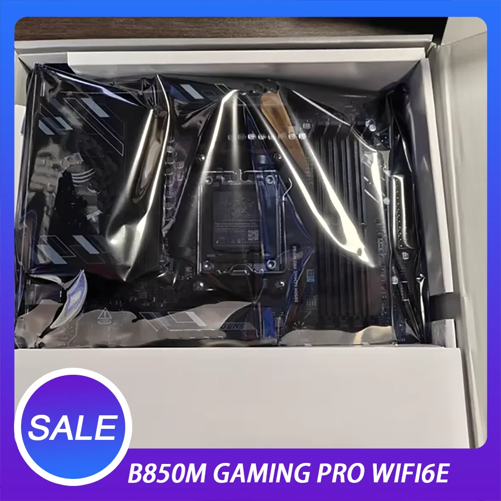 PCIe 5.0 DDR5 dual M.2 WiFi6E Bluetooth 5.3 motherboard B850M GAMING PRO WIFI6E