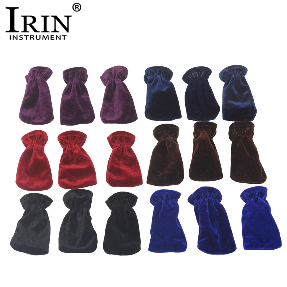 

IRIN 3Pcs Piano Pedal Cover Upright Piano Foot Covers Grand Piano Foot Dust Cover Protector Keyboard Instrument Accessories