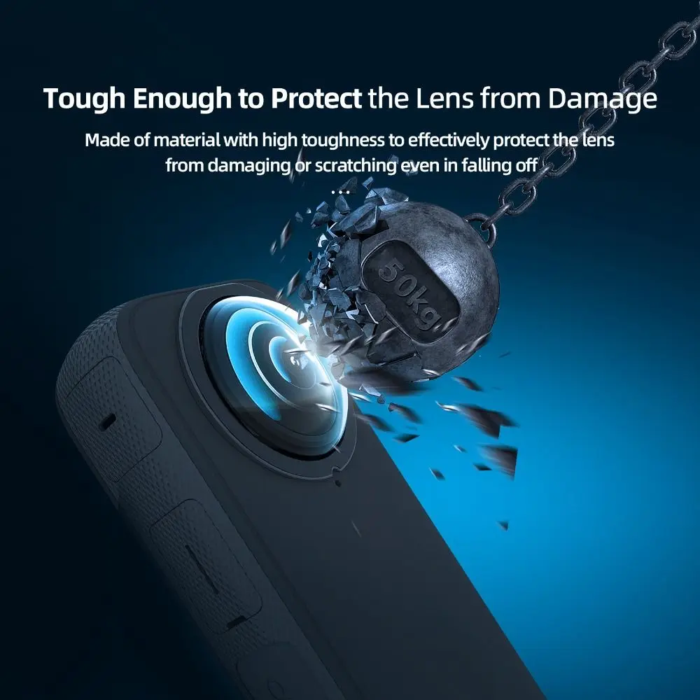 Accessories Protective Panoramic Lens Protector Dual-Lens Sticky Lens Guards Anti-Scratch For Insta360 X3