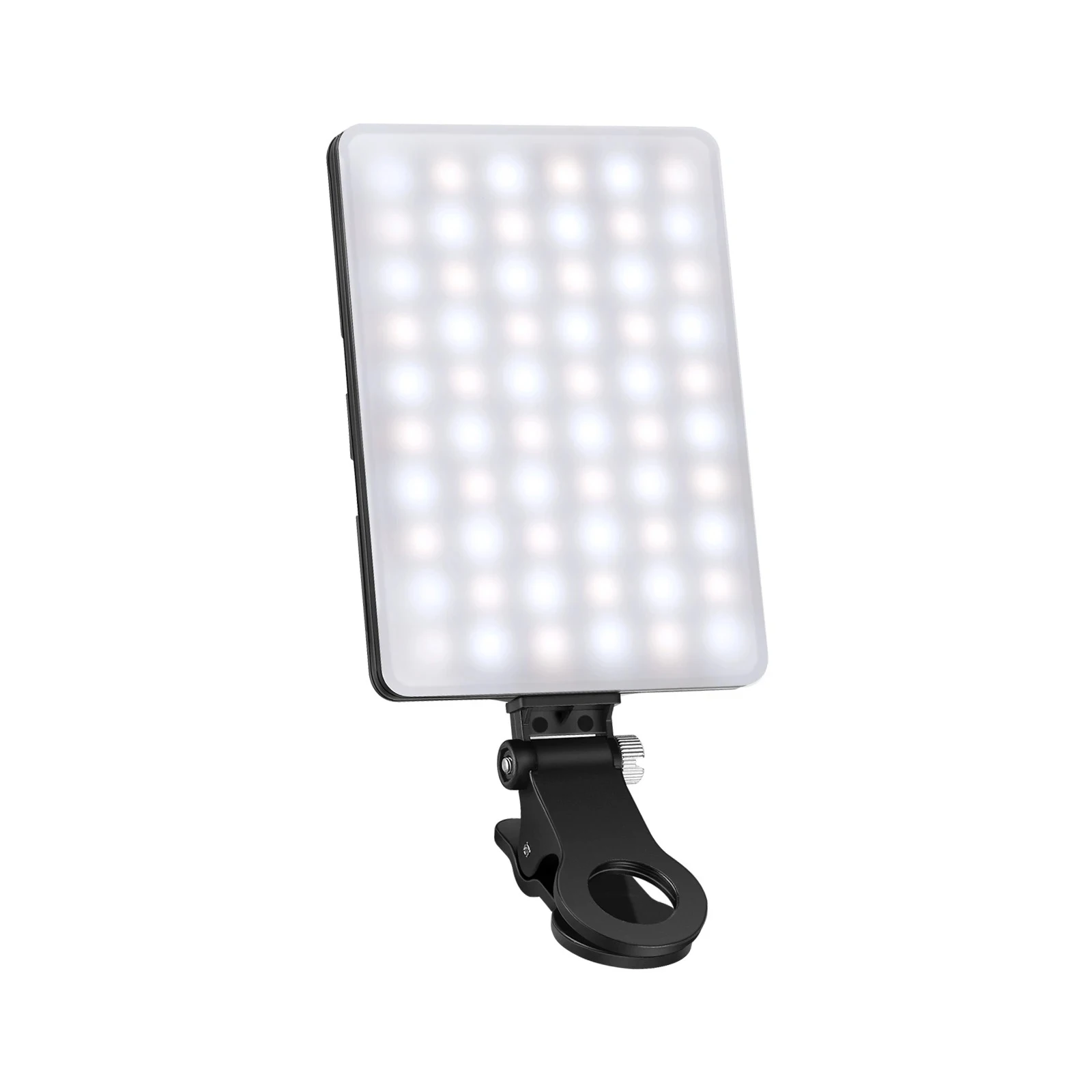 RGB Selfie Light with APP Control 94 LED CRI97 2000mAh Rechargeable Conference Light With Cold Shoe Mount Universal