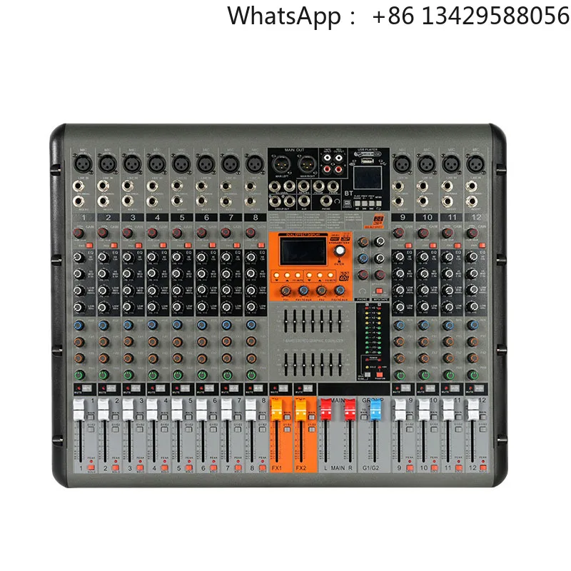 PRO Series Professional Mixing Console PRO-1260D Stage Performance USB Playback with Amplifier All-in-one Machine
