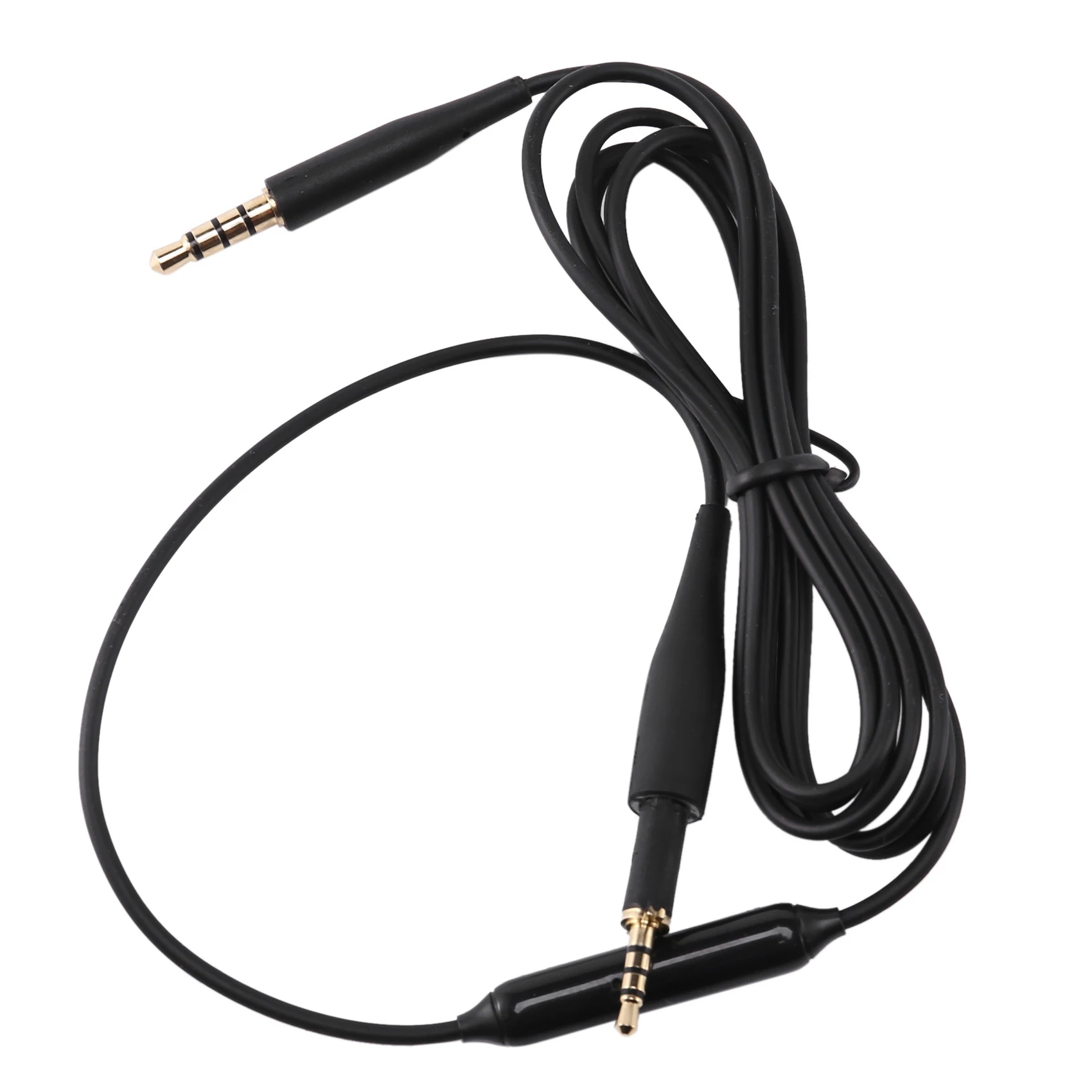 Replacement Cable Audio Cord with Mic Volume Control for AKG K430 K450 K451 K452 Q460 K480 JBL J55 J88 Headphones BlackABGI