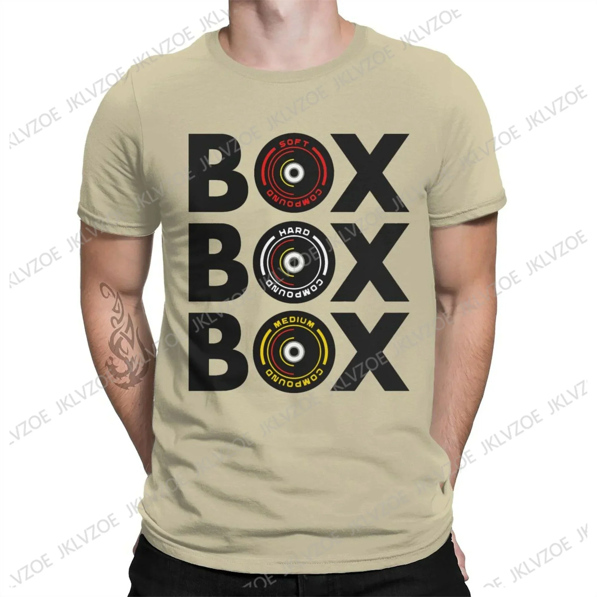 Box Box Box F1 Tyre Compound F1 Formula 1 T Shirt Graphic Oversized Men Women T Shirt All Season Casual Cotton Tops Loose Tees