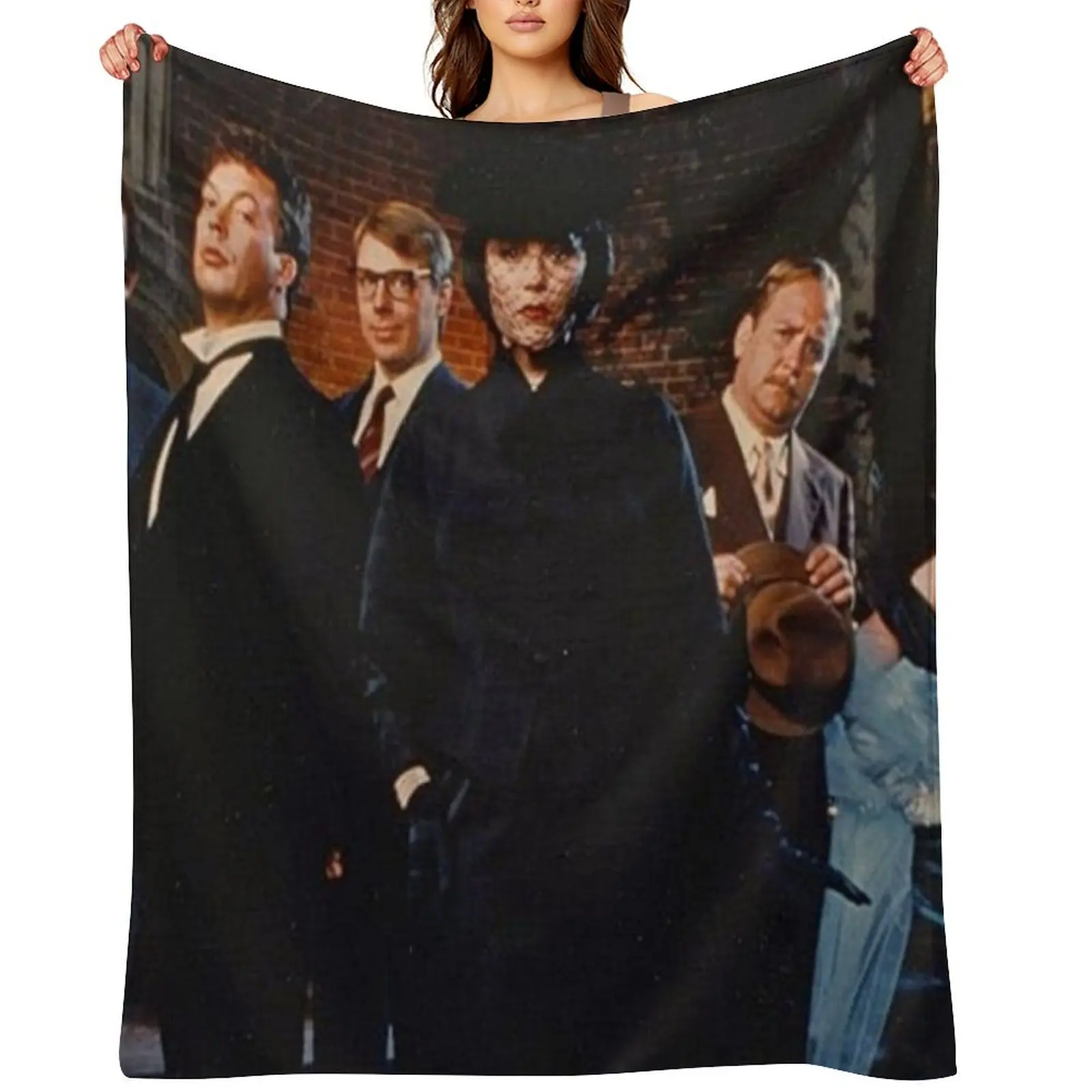 

clue cast Throw Blanket Warm warm for winter Flannel Fabric Blankets