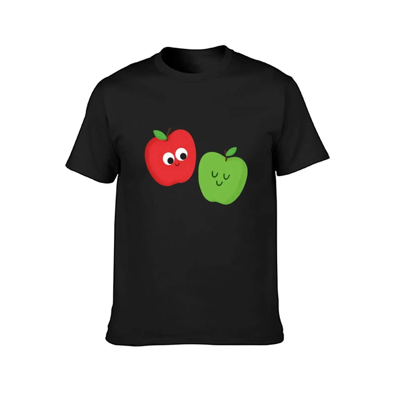 Happy Apples T-Shirt Aesthetic clothing tees summer tops quick drying mens funny t shirts