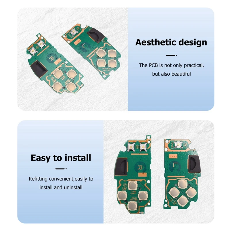 Left Right Keypad PCB Circuit Button Board For PS Vita 2000 PSV2000 Replacement PCB Circuit Module Board