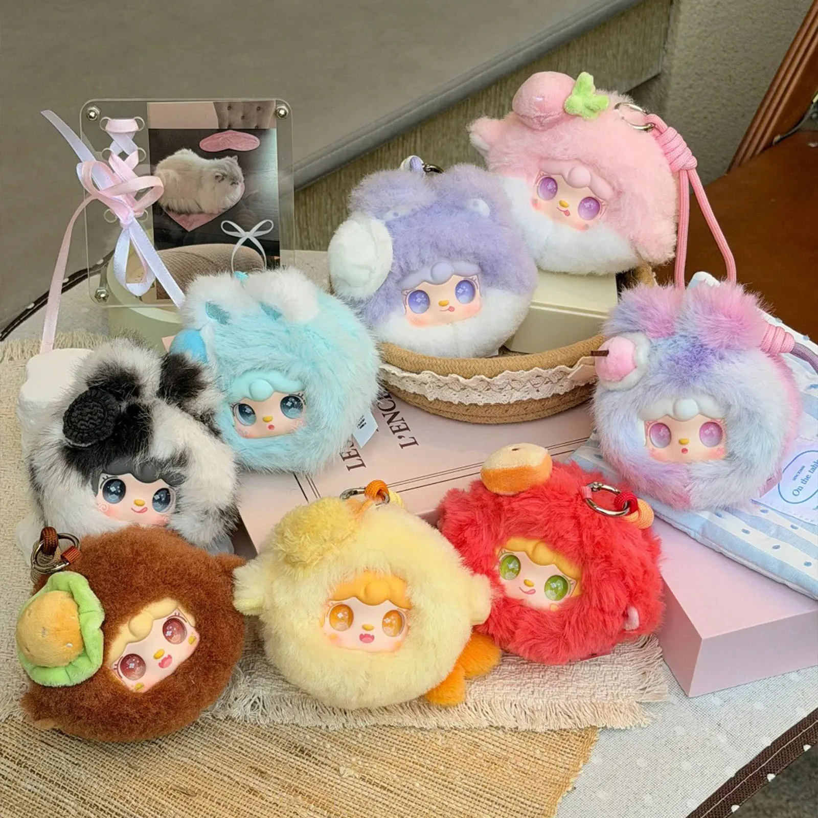 yooki-heat-charging-station-series-blind-box-plush-toy-cute-fluffy-backpack-charm-keychain-portable-mirror-gift-for-anime-fans