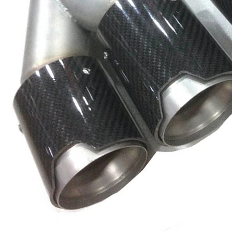 For BMW M-Power All Series Tuning M-Performance Carbon Fibre Exhaust Pipe Accessory Part