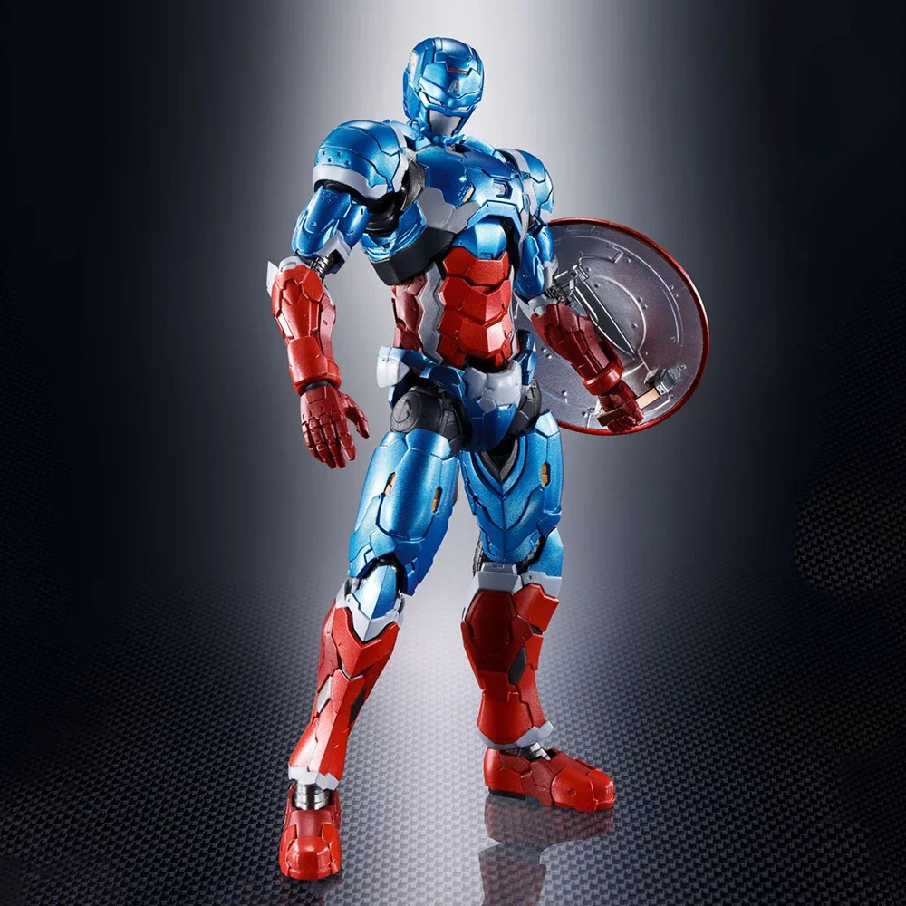 Bandai Genuine Marvel S.H.Figuarts Eiichi Shimizu CAPTAIN AMERICA AVENGERS Anime Action Figure Toys Model Decorative Toy Gift