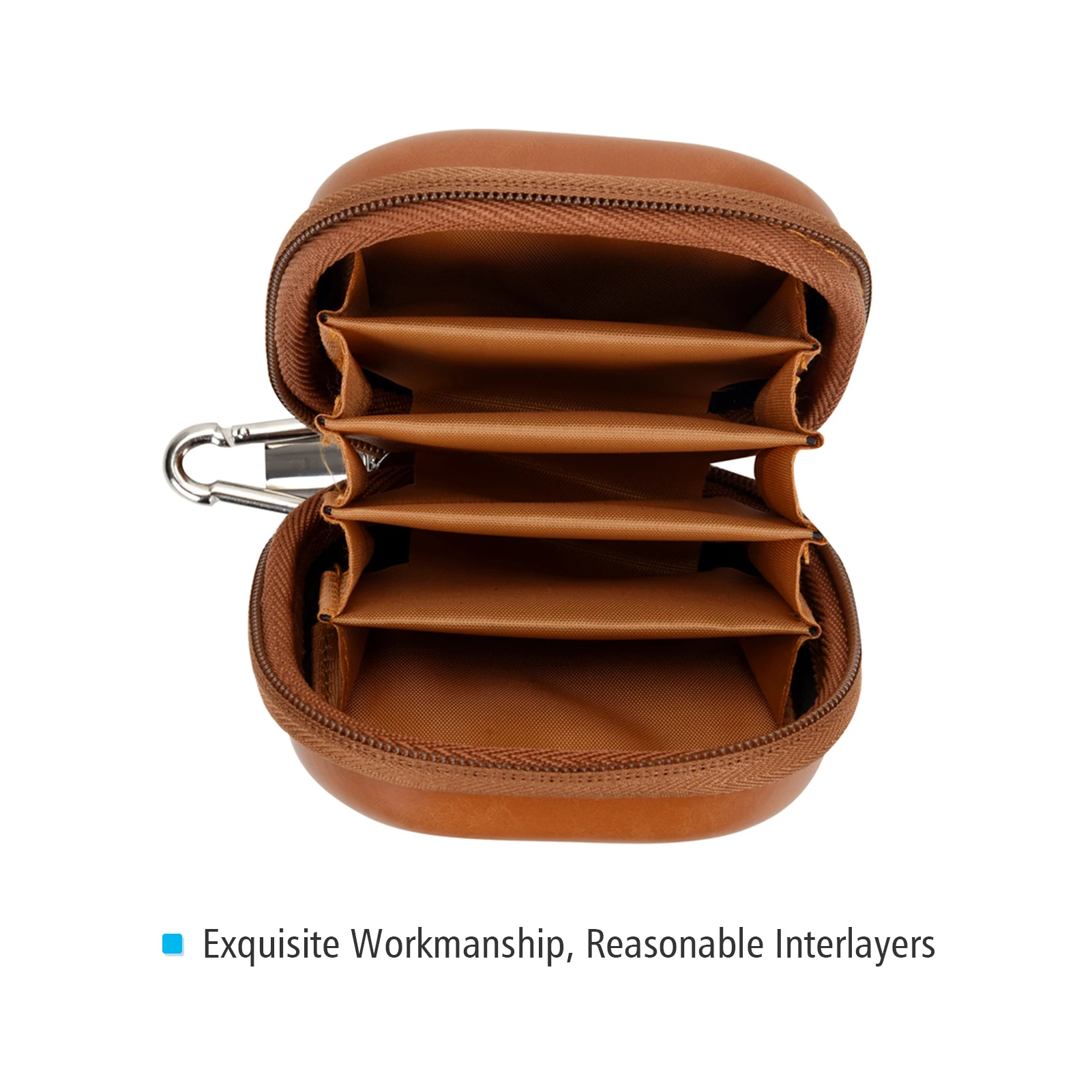 PRO TANLE تصفية الصلب حقيبة للتخزين بولي Leather الجلود واقية حقيبة الغبار واقية حمل لكمة يحمل 5 قطعة ما يصل إلى 82 مللي متر مرشحات ل UV CPL #3