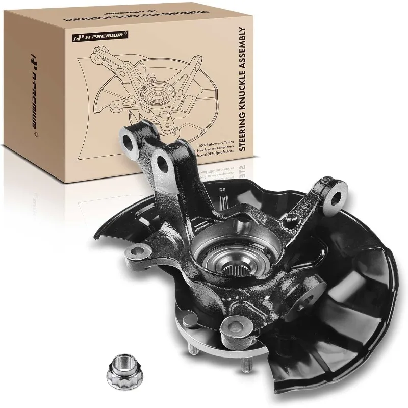 

A-Premium Front Right Steering Knuckle & Wheel Bearing Hub Assembly
