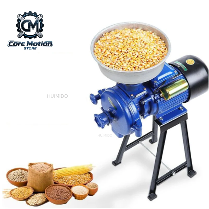 Electric Grinding Machine,Commercial & Household Dry Food Mill,for Grain Spice Corn ,High Efficiency Flour Powder Crusher