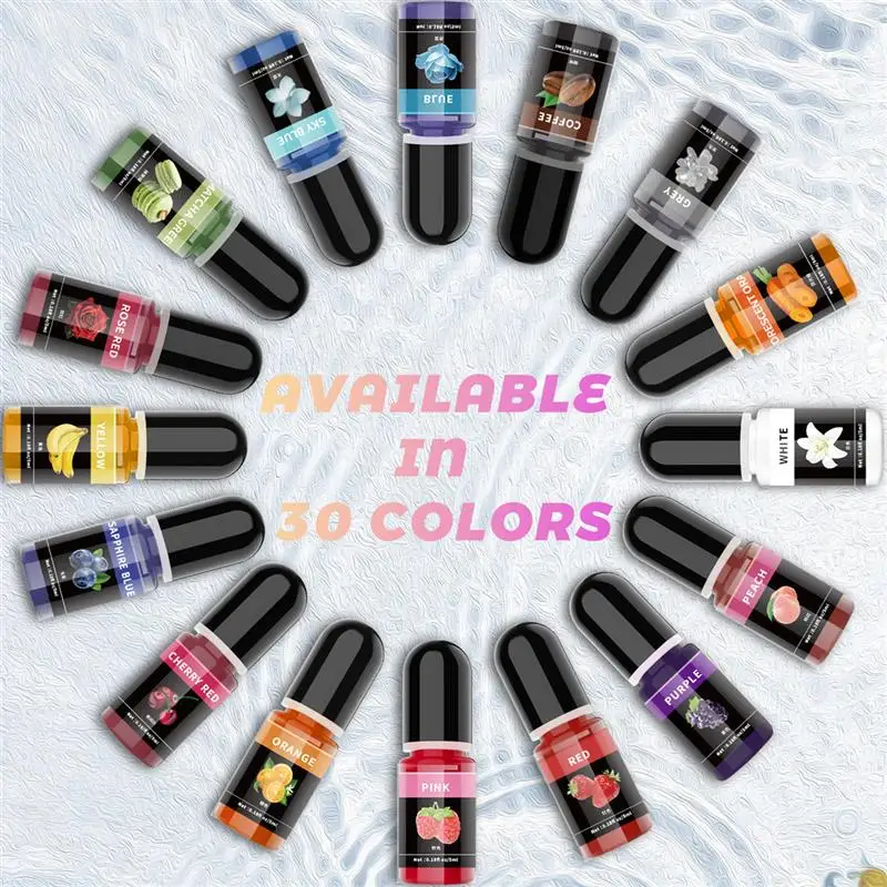 5ml/Bottle Epoxy Resin Pigment Liquid Colorant Dye Universal Epoxy Resin Pigment For UV AB Glue DIY Resin Art Jewelry Making - Image 3