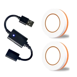 Wireless RF Remote Control Switch Driver Power ON OFF For USB LED Light Strip Reading Lamp Light Fan Toggle Model