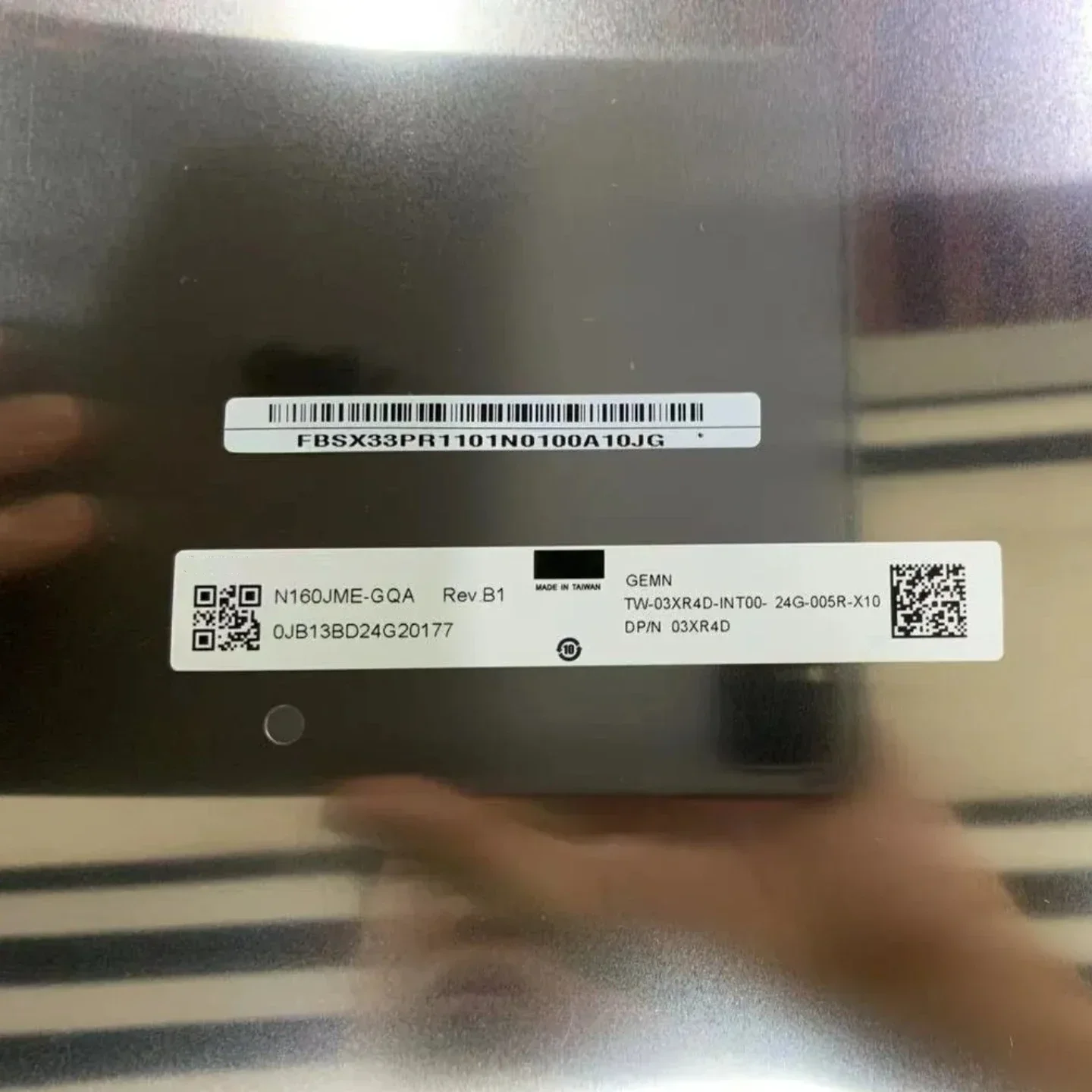 N160JME-GQA N160GME-GLB N160GME-GQ1 2560X1600 ips 16:10 165hz شاشة لاب توب مصفوفة LCD 16 بوصة