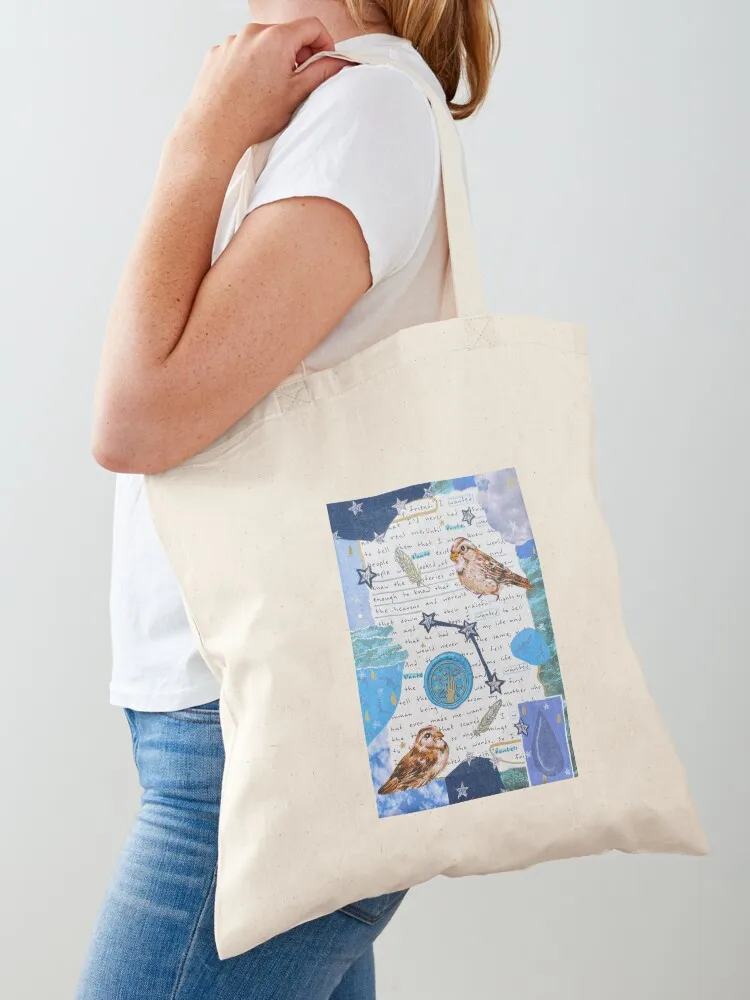Aristotle and Dante Collage Tote Bag Women's shopping bag Woman shopper bag personalized tote