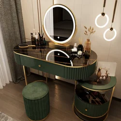 Light Luxury Dressing Table Storage Cabinet Integrated Bedroom Modern Minimalist New Small Apartment Schminktisch Furniture