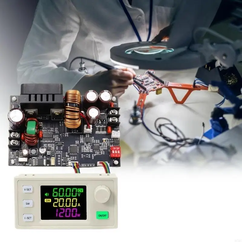 H7BC XY6020L 1200W Regulator Power Supply Adjustable 20A Constant Constant Current Step Down Module