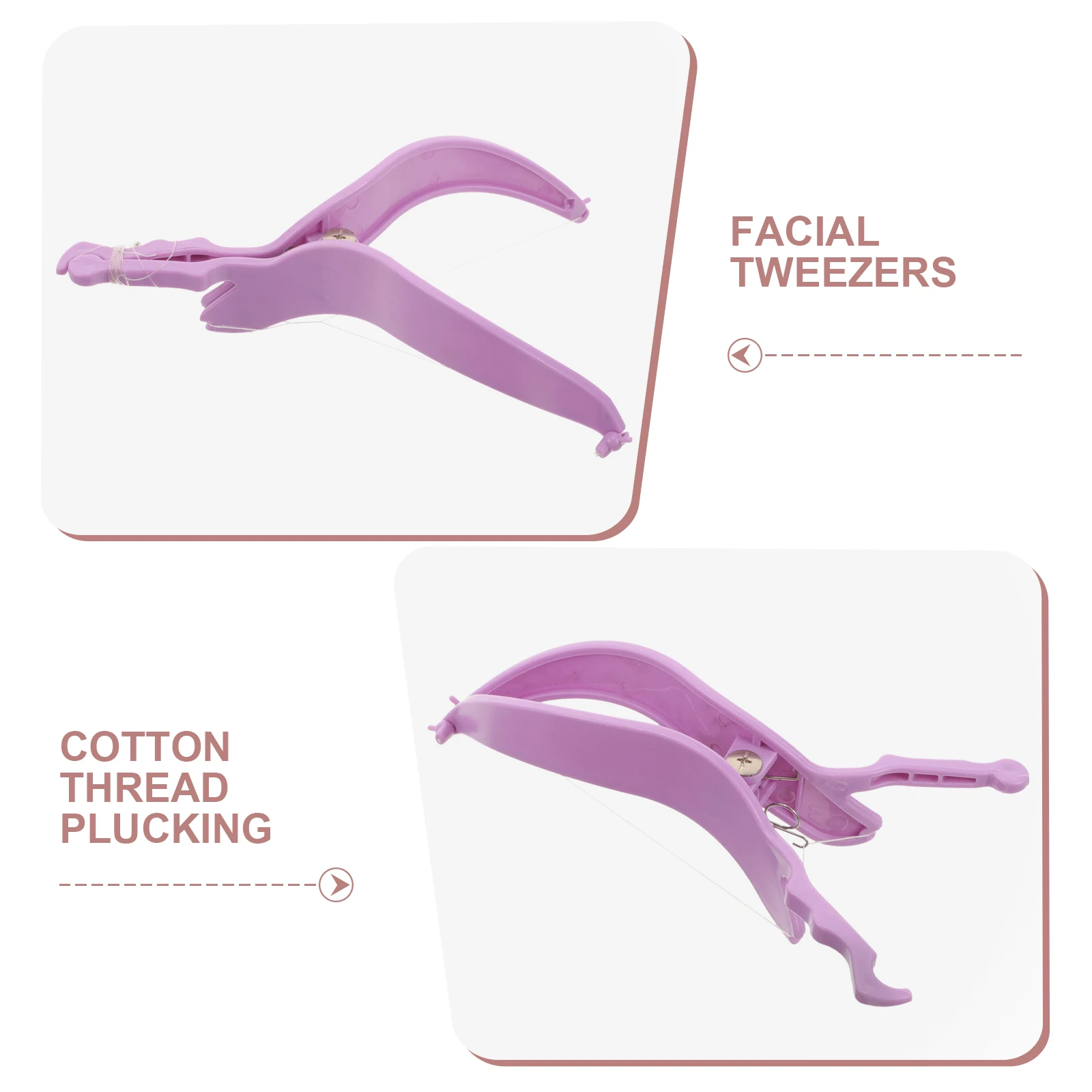 

Facial Portable Epilator Women Face Threading Tool Lip Chin Hair Upper Lip Hair Remover Waxing Non Slip Travel Size