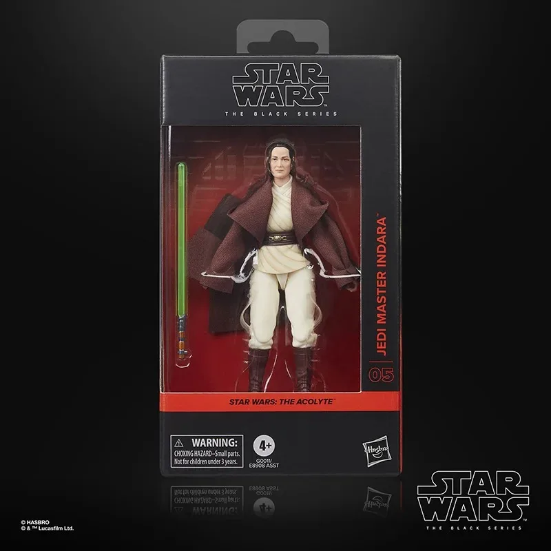 

New Original Hasbro Star WarsThe Black Series Jedi Master Indara Action Figure Model Children Toys Gift