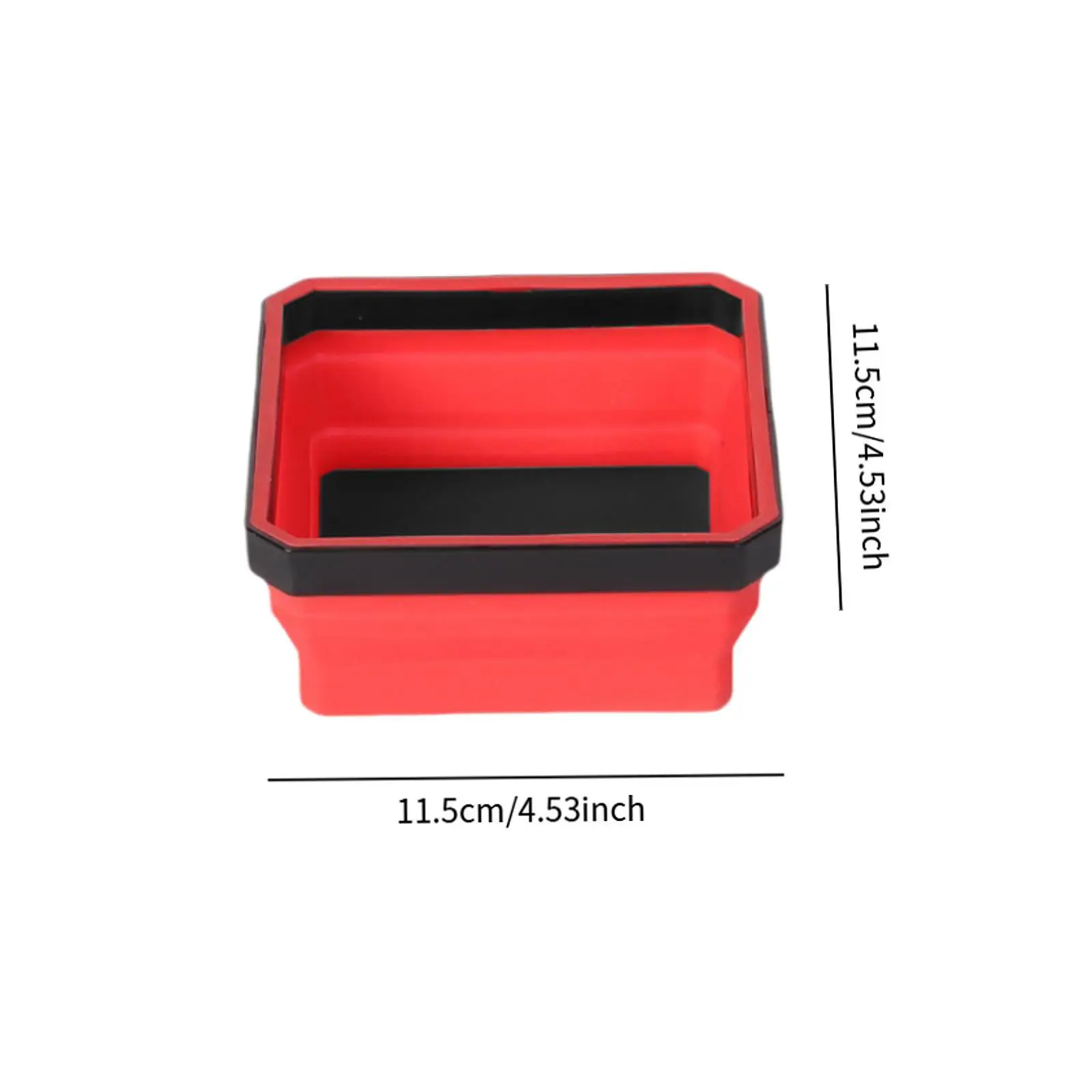 Vassoio pieghevole per parti attraenti Vassoio per attrezzi in silicone Scatola portaoggetti flessibile multiuso portatile Organizzatore per accessori hardware