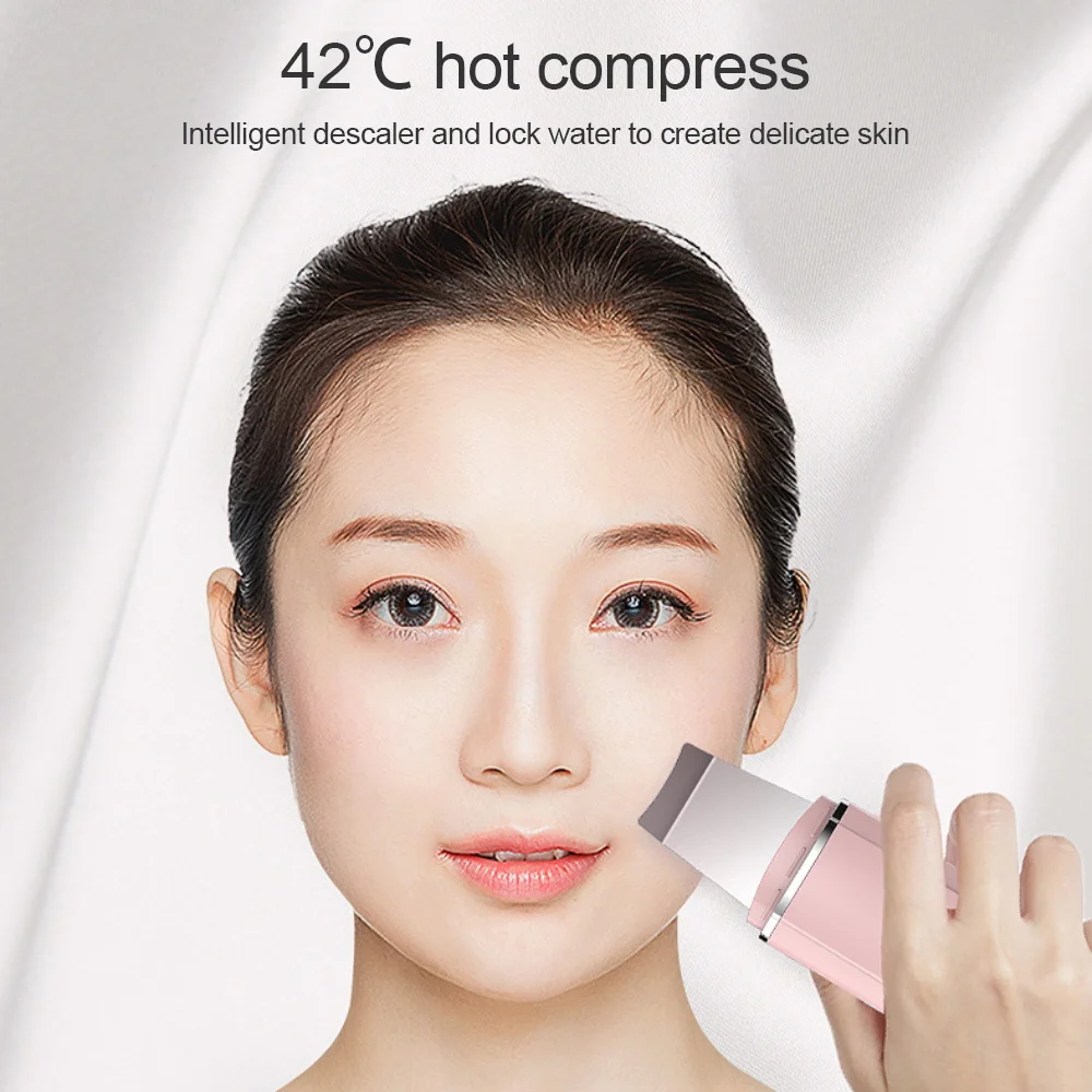 超音波フェイスマッサージャー,超音波スキンクレンザー,ブラックヘッドリムーバー,ポアクリーナー,ディープフェイスケアツール