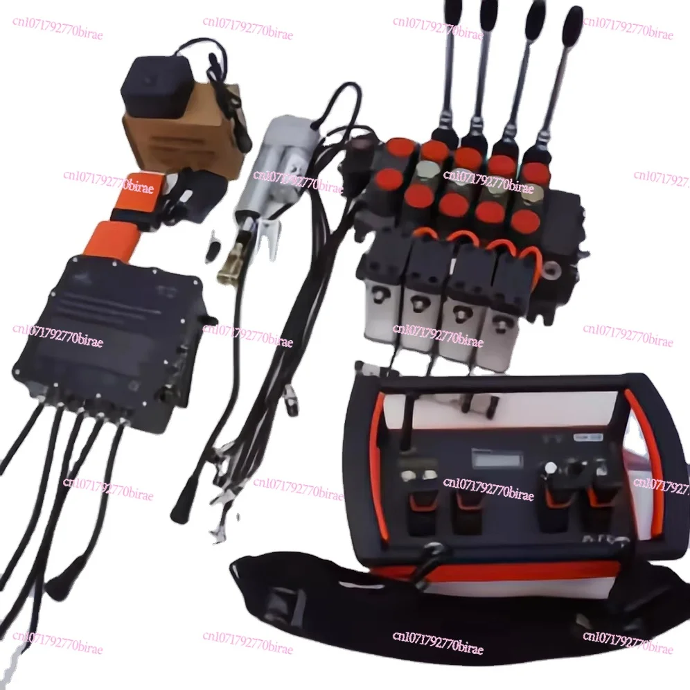 

Пропорциональный гидравлический клапан 12 В/24 В с 4 рычагами дистанционного управления