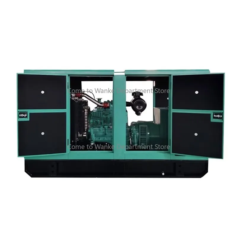 120KW 150KVA Cummins Used D-iesel Generator Set Open Frame Soundproof Three-phase Wholesale High Quality
