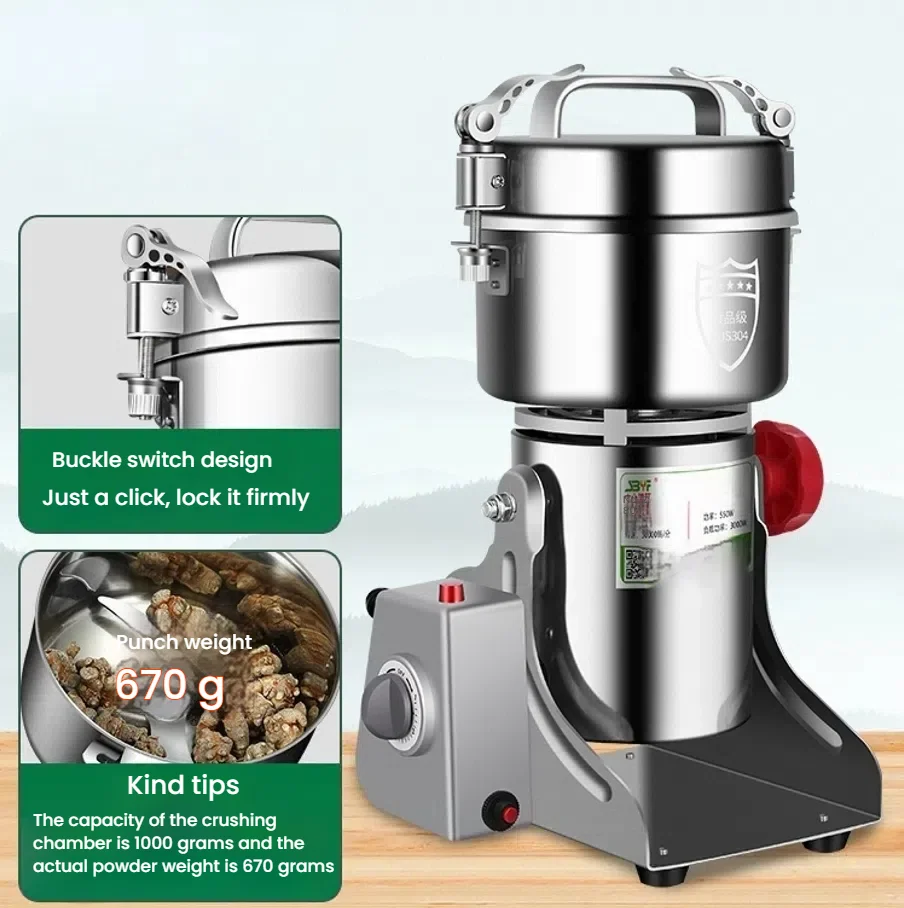 1000g/1500g/2000g/2500g Sprzęt – Coffee Equipment Grinder recenzja i cena