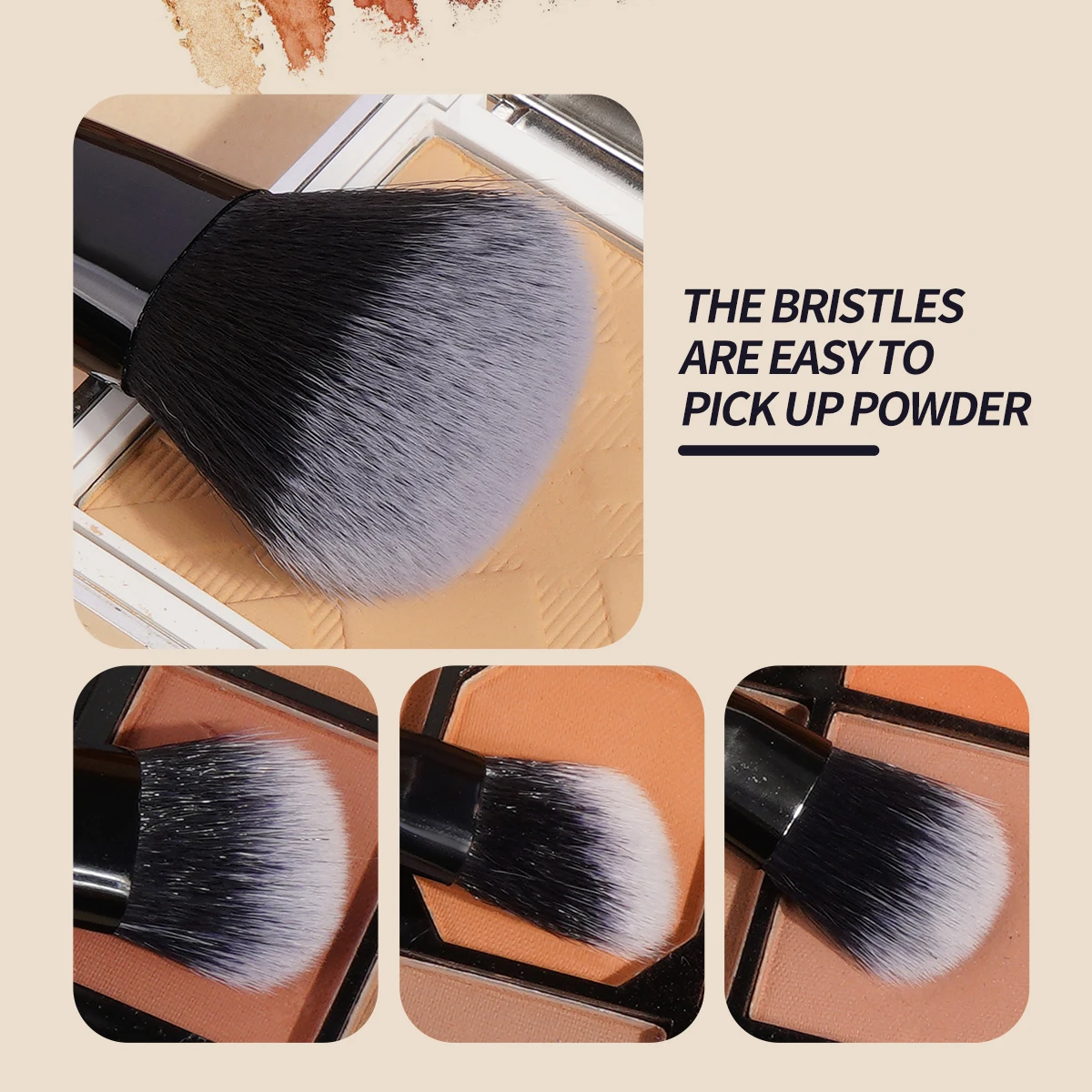 Maange 54Pcs Make-Up Tools Kit 30 Stks Foundation Concealer Oogschaduw Blush Borstel Met Cosmetische Make-Up Puff Spons Set Voor Reizen