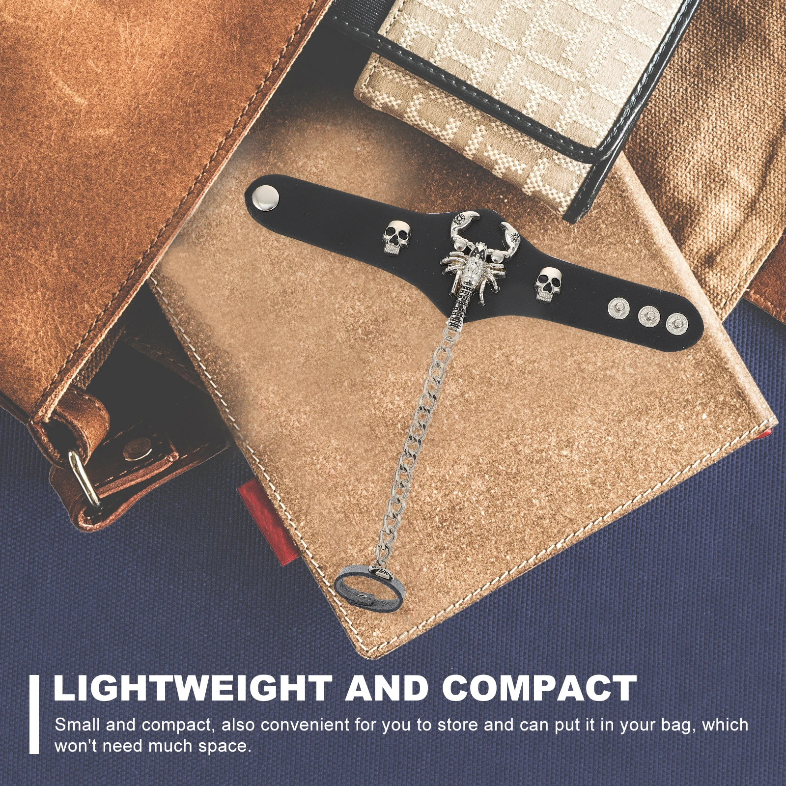 

Alloy Scorpion Bracelet Durable Practical Fine Craftsmanship Unique Punk Style Waterproof Easy Wear Party Accessory