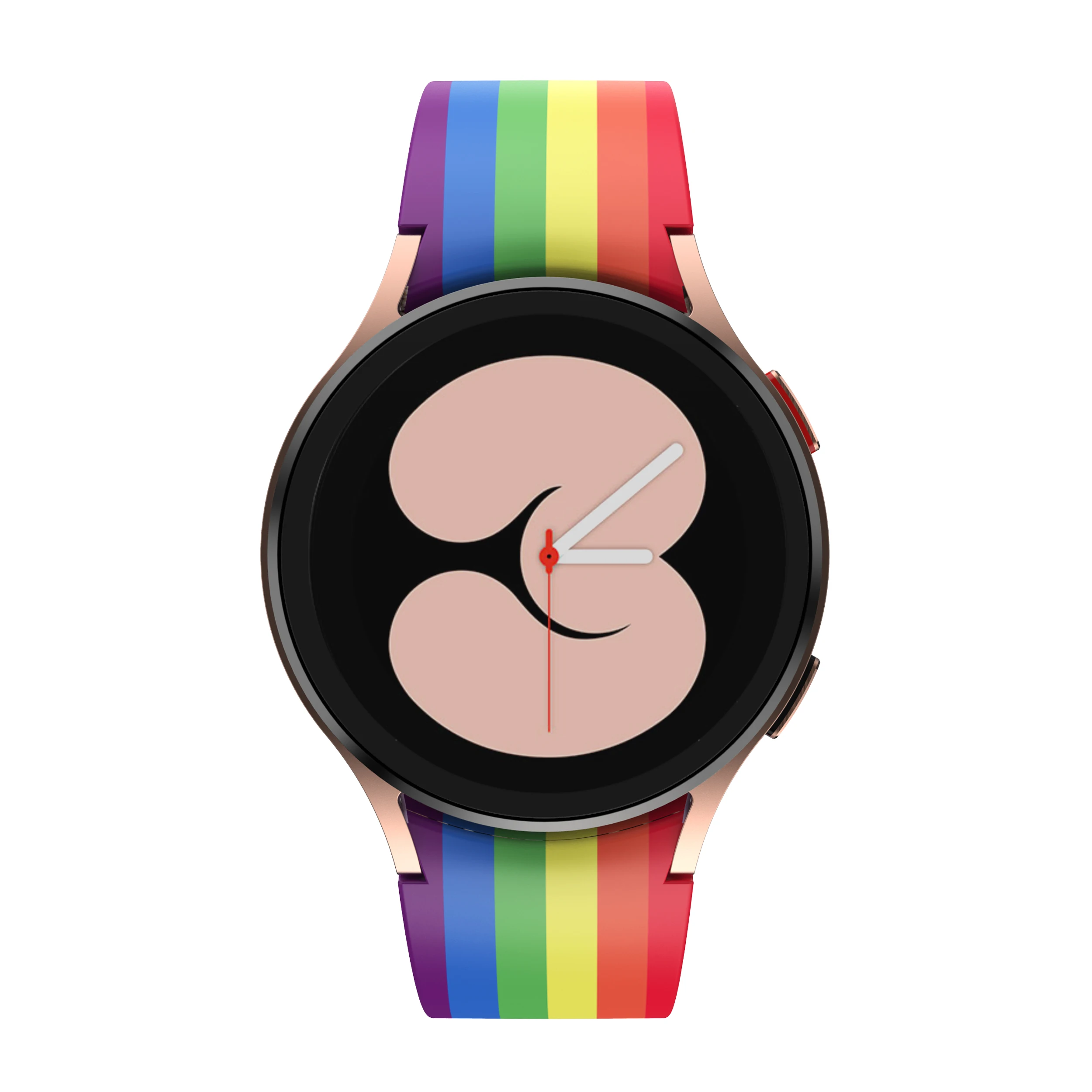 Silicone Strap For Samsung Galaxy Watch 7 FE 40mm Band No Gaps Sport Quick Fit Bracelet for Galaxy Watch 7 6 5 4 40mm 44mm 45mm