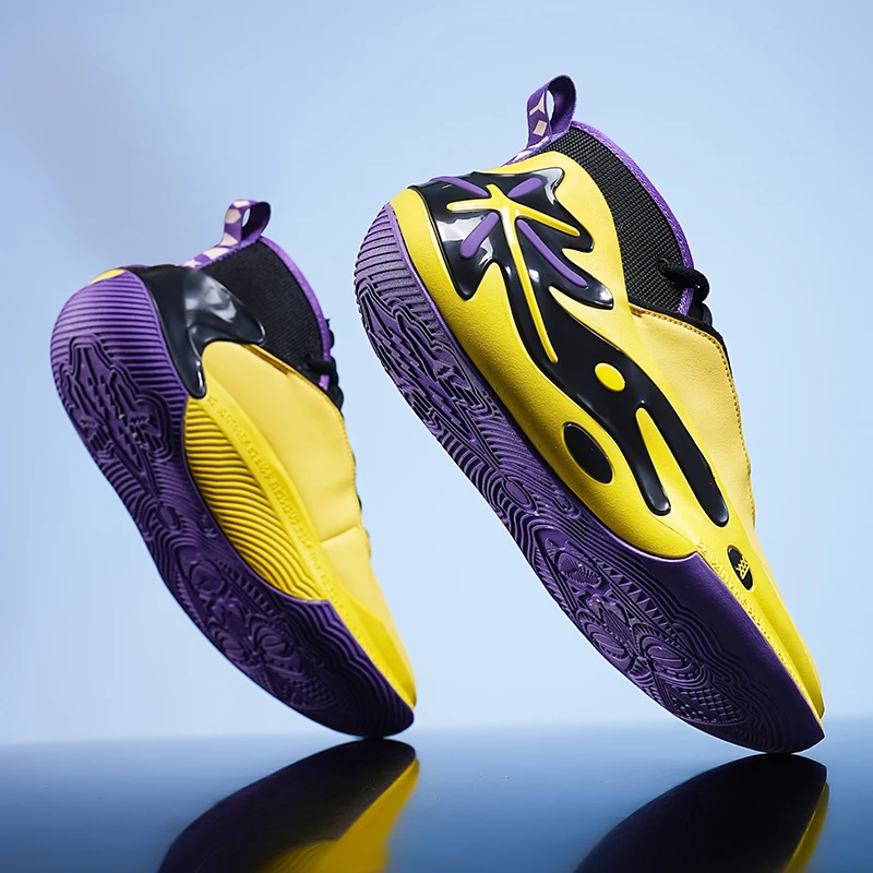 

New Men's and Women's Basketball Shoes, New Sports Shoes, Adult Fashionable Breathable Sports Shoes, Comfortable Anti-slip Sport