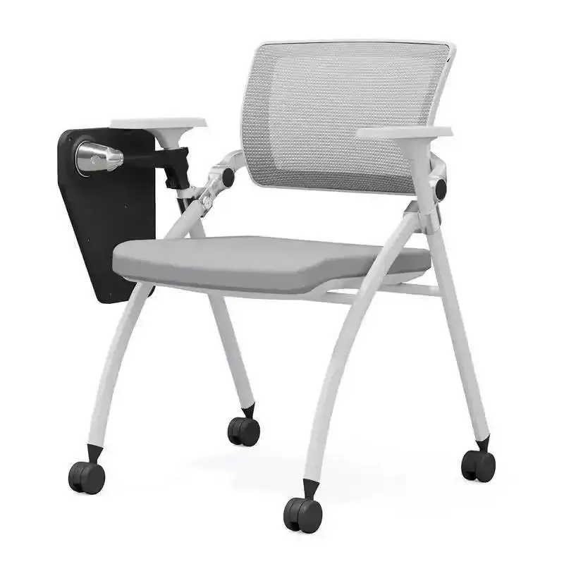 كراسي مكتب محمولة سوداء اجتماع الأعمال كرسي دوار مريح اجتماع دقائق Sillas Para Eventos الأثاث المهني #4